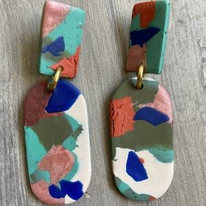 Handmade Clay Earrings